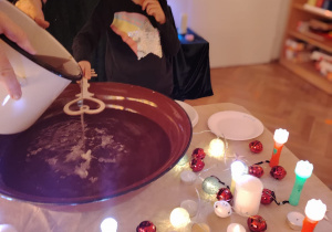 Andrzejkowe czary-mary w grupie II