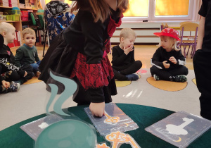 Andrzejkowe czary-mary w grupie II