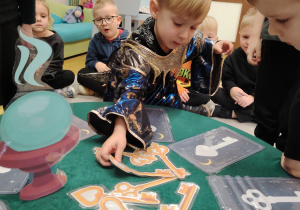 Andrzejkowe czary-mary w grupie II