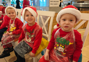 Mikołajkowe warsztaty robienia pizzy w grupie II i spotkanie ze Świętym Mikołajem