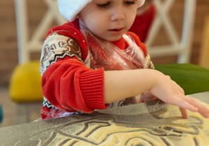 Mikołajkowe warsztaty robienia pizzy w grupie II i spotkanie ze Świętym Mikołajem