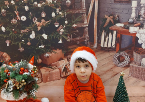 Mikołajkowa sesja zdjęciowa w grupie V