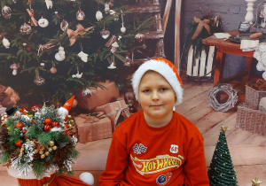 Mikołajkowa sesja zdjęciowa w grupie V