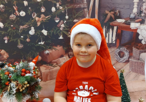 Mikołajkowa sesja zdjęciowa w grupie V