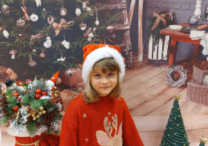 Mikołajkowa sesja zdjęciowa w grupie V