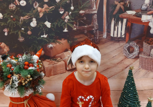 Mikołajkowa sesja zdjęciowa w grupie V