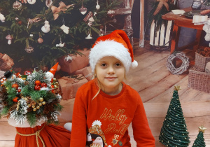 Mikołajkowa sesja zdjęciowa w grupie V