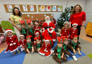 Mikołajki w grupie IX