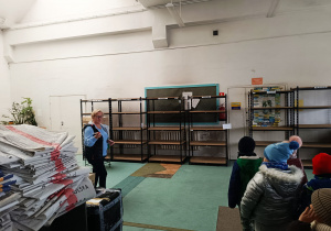 Przedszkolaki listy piszą…do Mikołaja- czyli świąteczna wycieczka na pocztę w ramach preorientacji zawodowej w gr. XI i XII