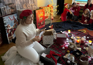 Lekcja ciszy i kreatywne warsztaty w gr. III