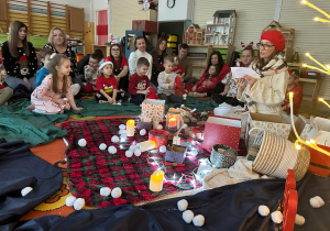 Lekcja ciszy i kreatywne warsztaty w gr. III