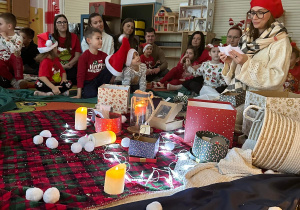 Lekcja ciszy i kreatywne warsztaty w gr. III