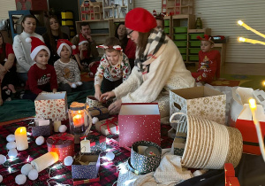 Lekcja ciszy i kreatywne warsztaty w gr. III