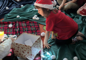 Lekcja ciszy i kreatywne warsztaty w gr. III