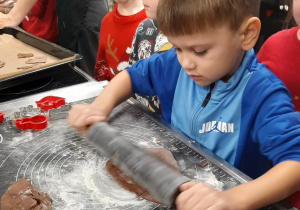 Warsztaty Pieczenia Pierników w Zespole Szkół im. Mikołaja Kopernika w Koninie - grupa V