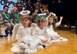 „Choinka w Aniołkowie”- spotkanie świąteczne w grupie II