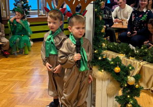 „Choinka w Aniołkowie”- spotkanie świąteczne w grupie II