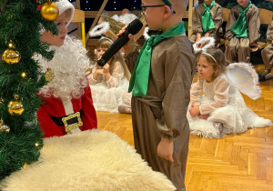 „Choinka w Aniołkowie”- spotkanie świąteczne w grupie II