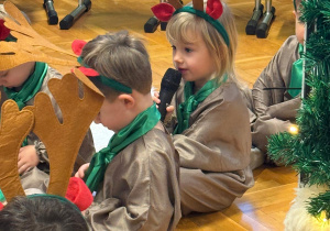„Choinka w Aniołkowie”- spotkanie świąteczne w grupie II