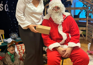 „Choinka w Aniołkowie”- spotkanie świąteczne w grupie II