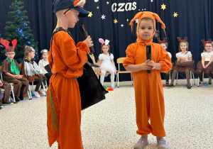 "Świąteczne zamieszanie" - uroczystość choinkowa w gr. XI