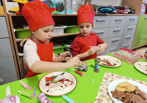 "Święta tuż, tuż..."- czyli wspólne piernikowanie w grupie XII