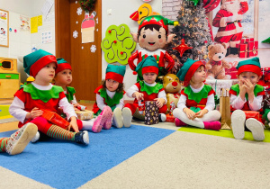 „Choinka Krasnoludków..." - Uroczystość Choinkowa w grupie IX
