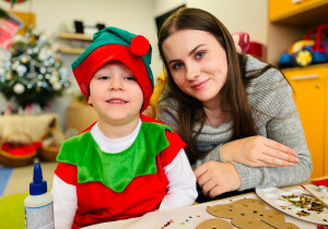 „Choinka Krasnoludków..." - Uroczystość Choinkowa w grupie IX