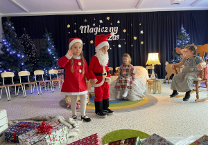 „Gwiazdkowy prezent” – uroczystość bożonarodzeniowa w gr. XII