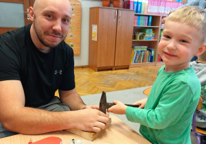 "Serduszko dla Babć i Dziadków"- warsztaty z rodzicami w grupie II