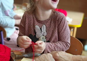 "Serduszko dla Babć i Dziadków"- warsztaty z rodzicami w grupie II