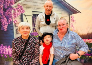 „Magiczny czas z Babcią i Dziadkiem” w grupie XII