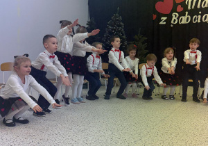 „Kochamy Was…”- Dzień Babci i Dziadka w grupie V