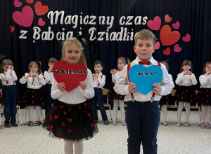 „Kochamy Was…”- Dzień Babci i Dziadka w grupie V