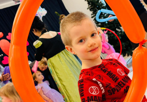 "Karnawał z Babcią i Dziadkiem" w grupie IX