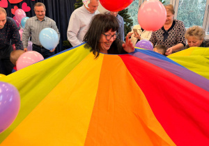 "Karnawał z Babcią i Dziadkiem" w grupie IX