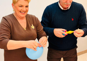 "Karnawał z Babcią i Dziadkiem" w grupie IX