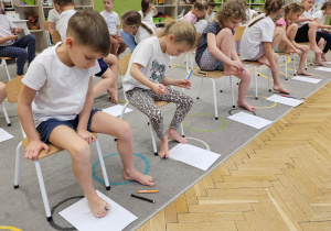 Stópki ćwiczymy – wesoło się bawimy – grupa IV