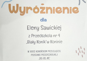 XXXII Przegląd Piosenki Przedszkolnej „Do-re-mi”