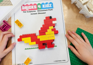 „Gdzie jest T.rex ?„– Kids Lab w grupie V