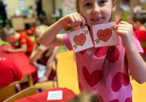 "Małe Serca- Wielkie Uczucia" czyli Walentynki w grupie VI