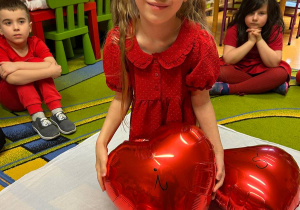 "Małe Serca- Wielkie Uczucia" czyli Walentynki w grupie VI