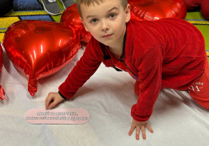 "Małe Serca- Wielkie Uczucia" czyli Walentynki w grupie VI