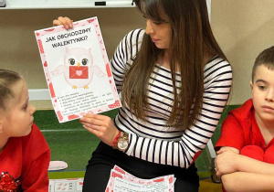 "Małe Serca- Wielkie Uczucia" czyli Walentynki w grupie VI