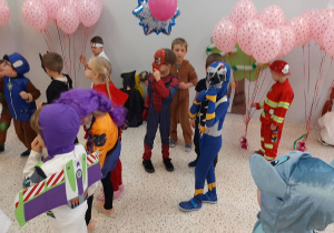 Bal karnawałowo – walentynkowy w grupie V.