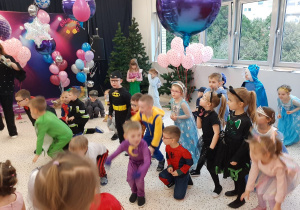 Bal karnawałowo – walentynkowy w grupie V.