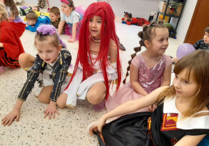 Bal karnawałowo – walentynkowy w grupie V.