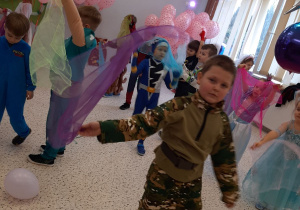 Bal karnawałowo – walentynkowy w grupie V.