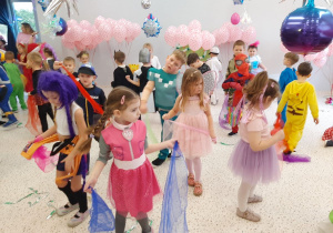 Bal karnawałowo – walentynkowy w grupie V.