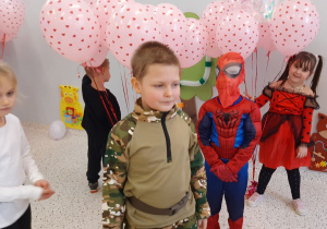 Bal karnawałowo – walentynkowy w grupie V.